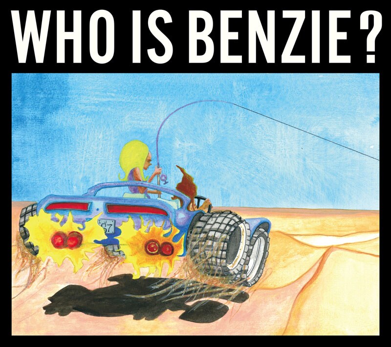 直筆サイン色紙付 浅井健一 WHO IS BENZIE?ブランキージェットシティ 直筆サイン色紙付 浅井健一 WHO IS BENZIE?ブランキージェット